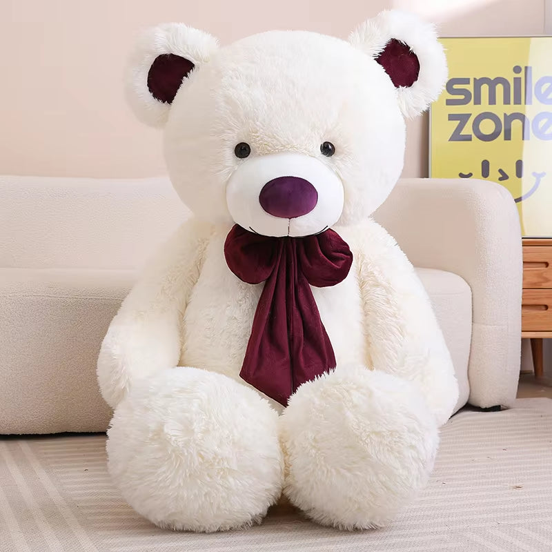 80/100Cm Big Size Teddy Bear Plush Toy Giant Stuffed Animals Birthday Valentines Day Gift Soft Pillow Dolls Grilfriend Girl