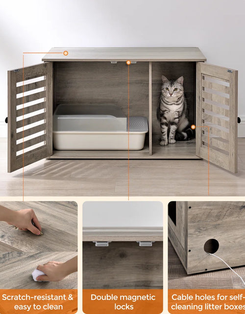 Load image into Gallery viewer, Linkwood Cat Litter Box Enclosure
