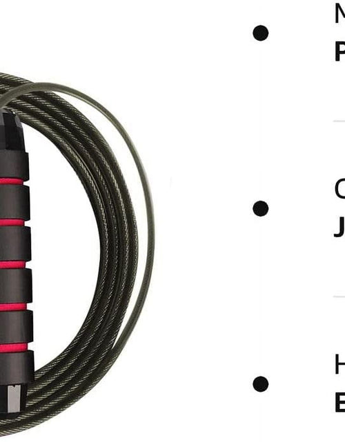 Load image into Gallery viewer, Jump Rope Skipping Rope for Rope Skipping, Speed Jump Rope for Exercise Jump Rope for Fitness for Kids and Adults
