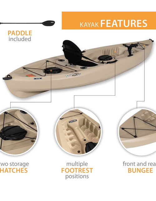 Load image into Gallery viewer, Tamarack Angler 10 Ft Fishing Kayak (Paddle Included), 90508
