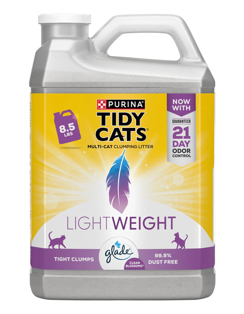 Load image into Gallery viewer, Purina  Lightweight Clumping Cat Litter, Low Dust, 24/7 Odor Control, 8.5 Lb. Jug
