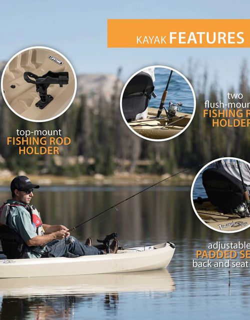 Load image into Gallery viewer, Tamarack Angler 10 Ft Fishing Kayak (Paddle Included), 90508
