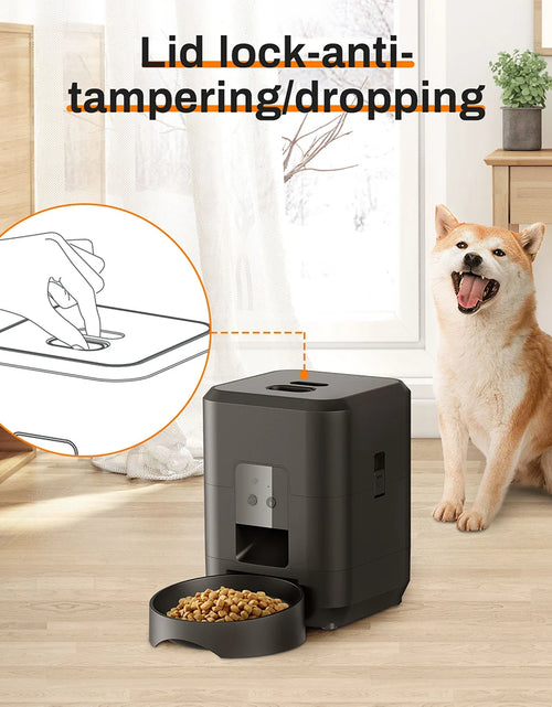 Load image into Gallery viewer, 2L Cat Timing Feeder Tuya APP Smart Cat Feeder Pet Dog Food Automatic Dispenser Suitable for Small Cats and Dogs Remote Feeding
