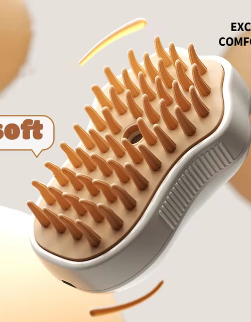 Load image into Gallery viewer, 3 in 1 Pet Brush Cat Steam Brush Comb Dog Brush Electric Spray Cat Hair Brushes Massage Pet Grooming Hair Removal Combs
