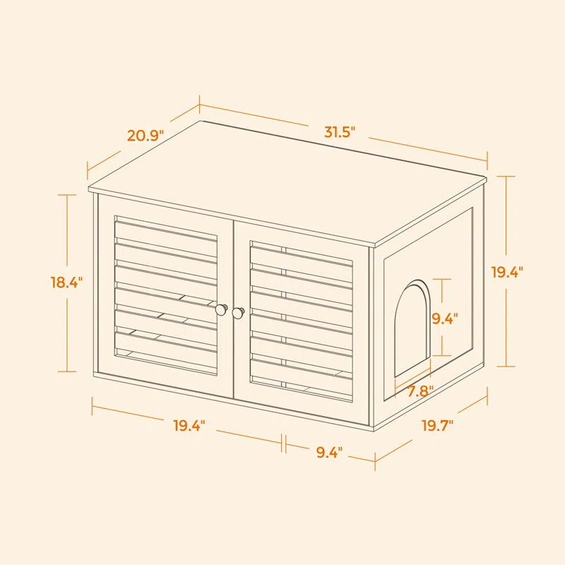 Linkwood Cat Litter Box Enclosure