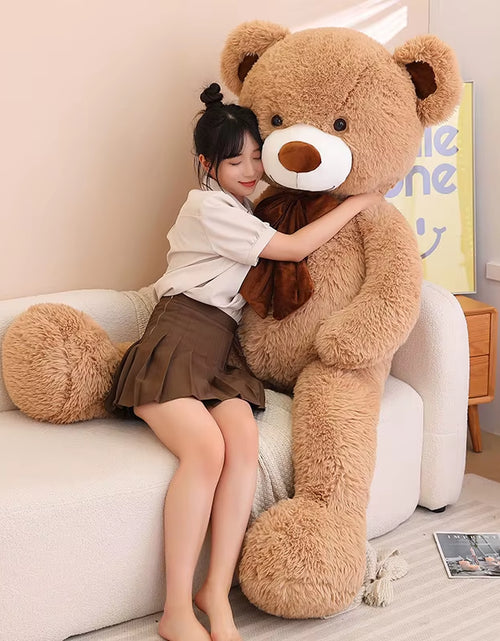 Load image into Gallery viewer, 80/100Cm Big Size Teddy Bear Plush Toy Giant Stuffed Animals Birthday Valentines Day Gift Soft Pillow Dolls Grilfriend Girl
