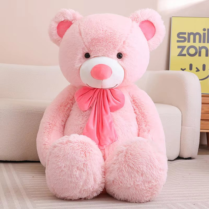 80/100Cm Big Size Teddy Bear Plush Toy Giant Stuffed Animals Birthday Valentines Day Gift Soft Pillow Dolls Grilfriend Girl