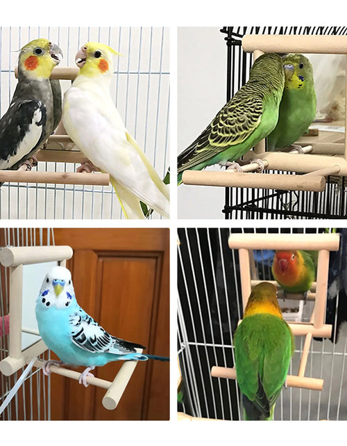 Load image into Gallery viewer, Bird Toy, Bird Mirror for Parakeet Cockatoo Cockatiel Conure Lovebird Canaries
