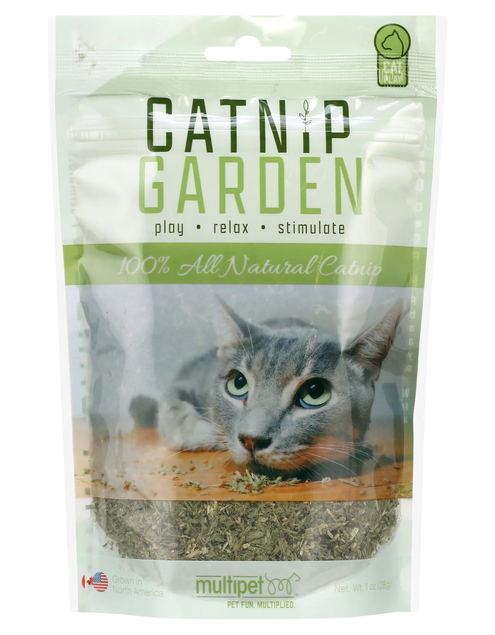 Catnip Garden All Natural Loose Catnip Bag, 1 Ounce