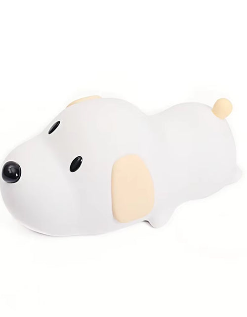 Load image into Gallery viewer, Cute Puppy Dog Touch Senor Night Light Silicone Dimmable Atmosphere Lamp Children Kids Holiday Gift Sleeping Bedroom Night Lamps
