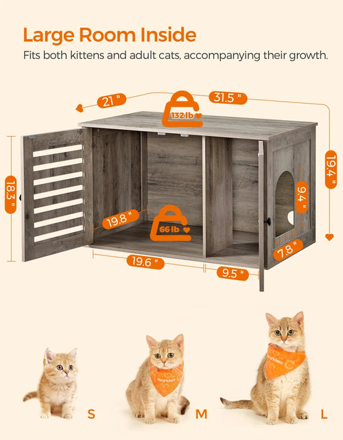 Load image into Gallery viewer, Linkwood Cat Litter Box Enclosure
