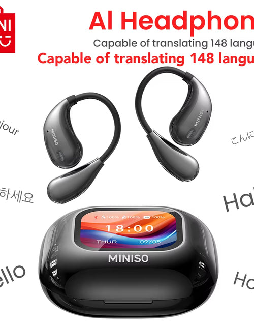 Load image into Gallery viewer, M95 Intelligent Wireless Headphones Face-To-Face Translation Bluetooth Earphones Wireless Earbuds Low Latency Headphones
