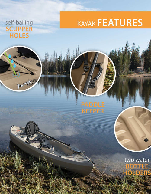 Load image into Gallery viewer, Tamarack Angler 10 Ft Fishing Kayak (Paddle Included), 90508
