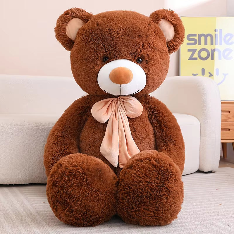 80/100Cm Big Size Teddy Bear Plush Toy Giant Stuffed Animals Birthday Valentines Day Gift Soft Pillow Dolls Grilfriend Girl