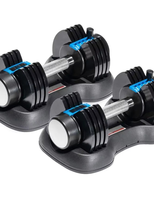 Load image into Gallery viewer, Adjustable Dumbbells - 15Lb 25Lb 43Lb 55Lb 90Lb 6In1 Dumbbells Adjustable Weight Steel, Compact Quick Adjustable Dumbbells Set
