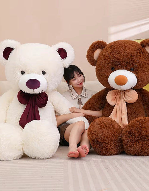 Load image into Gallery viewer, 80/100Cm Big Size Teddy Bear Plush Toy Giant Stuffed Animals Birthday Valentines Day Gift Soft Pillow Dolls Grilfriend Girl
