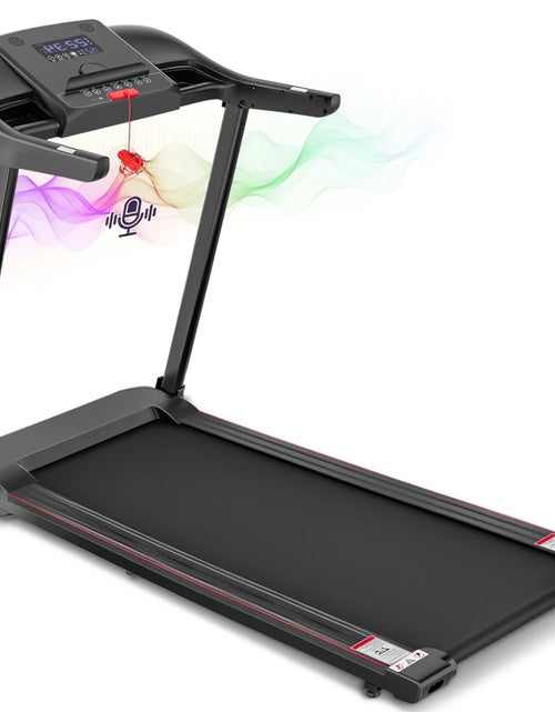 Load image into Gallery viewer, Treadmill with Folding Electric Treadmill Bluetooth Voice Control Exercise Treadmill for Home Office Speed Range of 0.5-7.5 Mph
