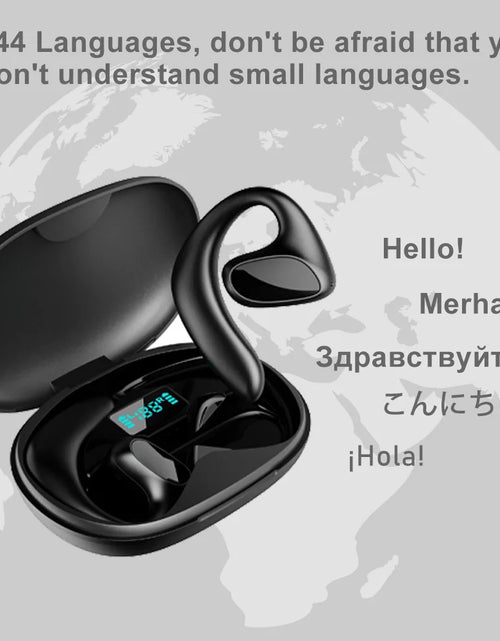 Load image into Gallery viewer, M8 Translation Headphones 144 Languages Instant Translate Smart Voice Translator Wireless Bluetooth Translator Earphone
