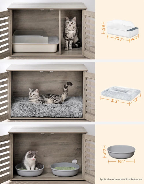 Load image into Gallery viewer, Linkwood Cat Litter Box Enclosure
