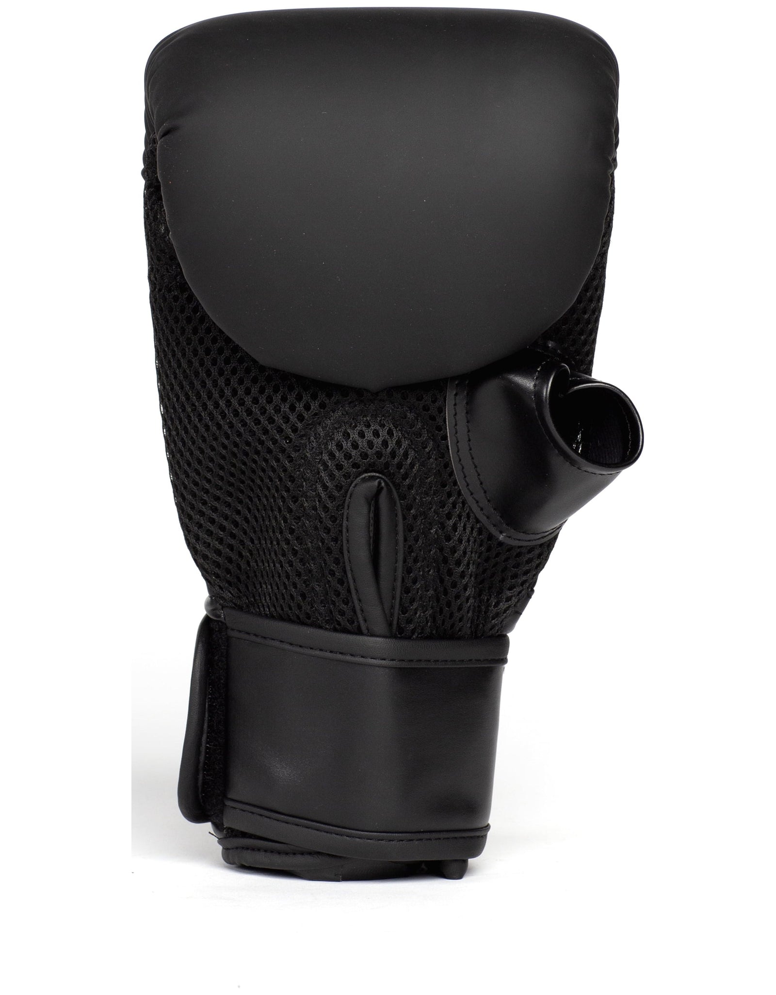 Durable Heavy Punching Bag with Handwrap and Elite Cardio Gloves, Black