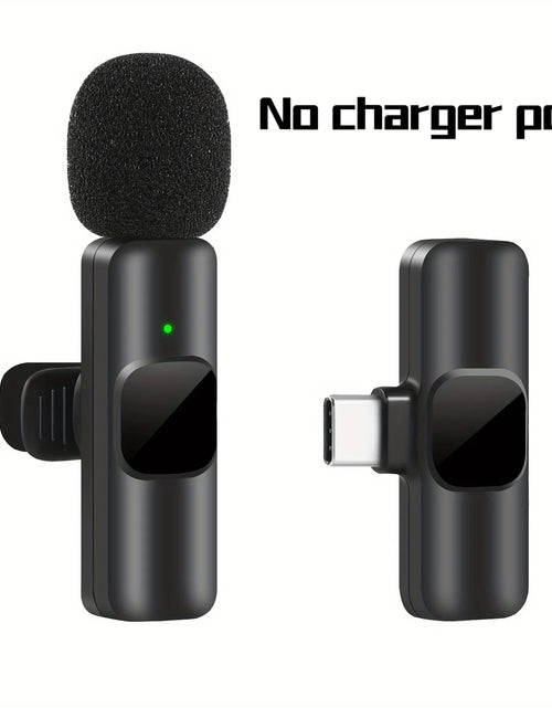 Load image into Gallery viewer, Professional Wireless Lavalier Microphone Perfect for Interviews Podcasts,Vlogs Videos for Iphone&amp;Ipad-For Android,Ios and 3.5Mm
