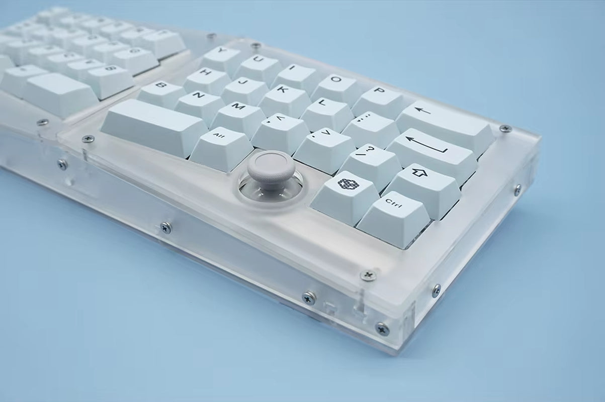 Libra Mini 40% Acrylic Keyboard Kit Ergonomics Keyboard Case Alice Customized Keyboard Case