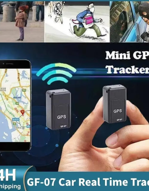 Load image into Gallery viewer, GPS Locator GF-07 Precise and Convenient Compact Locator for Car Vehicles, Easy to Install, Remote Precise Positioning, Mobile P
