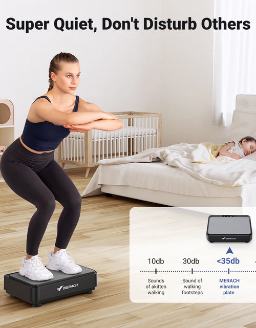 Load image into Gallery viewer, Vibration Plate Exercise Machine Mini for Lymphatic Drainage Whole Body Shaker Weight Loss for Women Men Seniors
