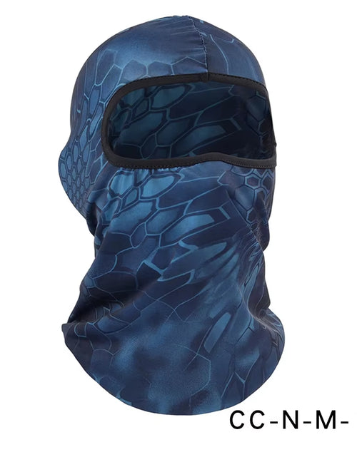 Load image into Gallery viewer, Balaclava Motorcycle Face Mask Moto Helmet Bandana Hood Ski Neck Full Face Mask Windproof Dustproof Face Shield Men&#39;S Biker Mask
