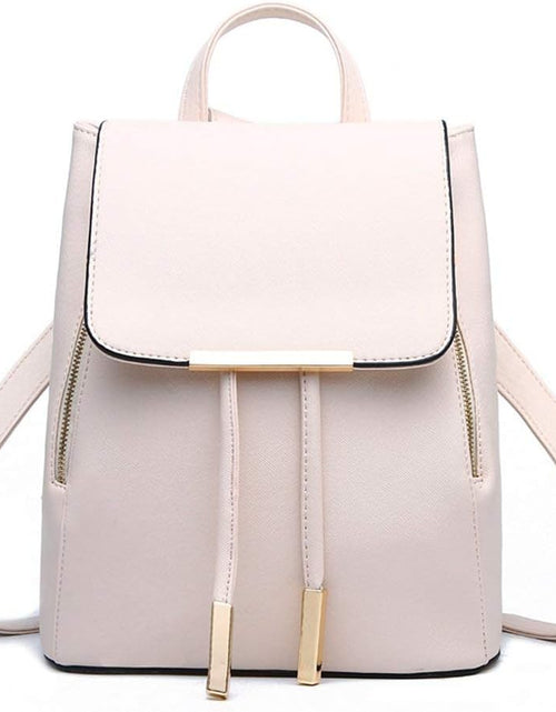 Load image into Gallery viewer, Womens Bag Backpack Purse PU Leather Zipper Bags Fashion Casual Rucksack Satchel and Handbag…
