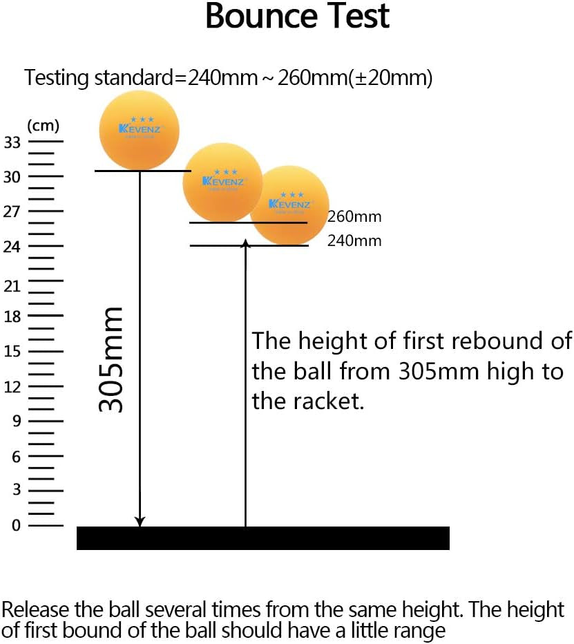60-Pack 3 Star Ping Pong Balls,Advanced Table Tennis Ball,Bulk Outdoor Ping Pong Balls, Orange