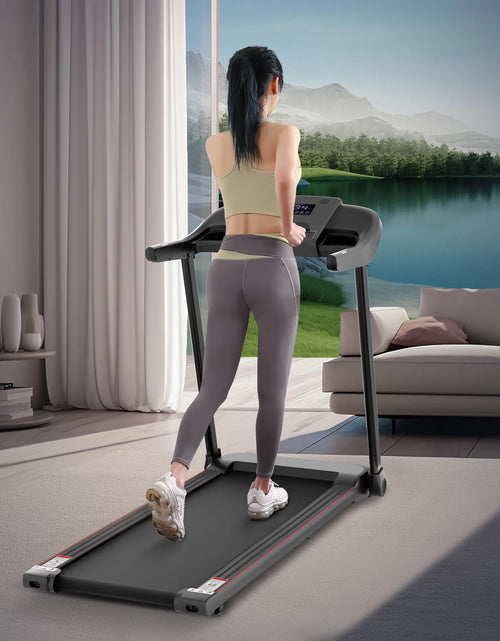 Load image into Gallery viewer, Treadmill with Folding Electric Treadmill Bluetooth Voice Control Exercise Treadmill for Home Office Speed Range of 0.5-7.5 Mph
